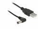 DeLock USB-Stromkabel Hohlstecker 5.5/2.5mm USB A - Spezial 1.5