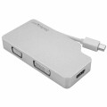 StarTech.com - Travel A/V Adapter 3-in-1 Mini DisplayPort to VGA DVI HDMI 4K