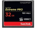 SanDisk CF-Karte Extreme Pro 32 GB, Lesegeschwindigkeit max.: 160