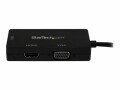StarTech.com - Travel A/V Adapter: 3-in-1 mDP to VGA / DVI / HDMI Converter