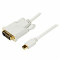 StarTech.com - 10ft Mini DisplayPort to DVI Adapter Cable MDP to DVI White