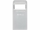 Kingston DataTraveler Micro - Clé USB - 64 Go - USB 3.2 Gen 1