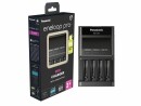 Panasonic Ladegerät Eneloop LCD Charger, Batterietyp: AA, AAA