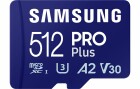 Samsung microSDXC-Karte Pro Plus 512 GB, Speicherkartentyp