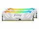 Kingston 32GB DDR5-7200MT/S CL38 DIMM (KIT OF 2)RENEGADE RGB WHITE