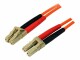 STARTECH .com 1m Fiber Optic Cable - Multimode Duplex 50/125