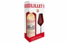 Lillet Blanc, 0.75 l mit Glas