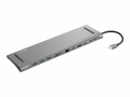Sandberg USB-C 10-in-1 Docking Station - Dockingstation - USB-C