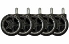 LC POWER LC-Power Rollen LC-CASTERS-DRIFT 5er Set Chrom