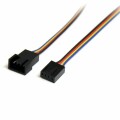 StarTech.com - 12in 4 Pin Fan Power Extension Cable - M/F - Fan power extension cable - 4 pin PWM (M) to 4 pin PWM (F) - FAN4EXT12