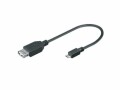 M-CAB 20CM USB 2.0 ADAPTER OTG MICRO A/M TO A/F
