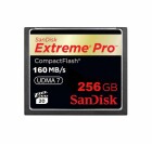 SanDisk CF-Karte Extreme Pro 256 GB, Lesegeschwindigkeit max.: 160