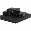 StarTech.com - 3-Port HDBaseT Extender Kit w/ Receivers - HDMI over CAT5 - 4K