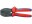 Knipex Crimpzange PreciForce 493 g, Typ: Crimpzange, Länge: 220 mm