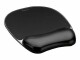 Fellowes Gel Crystals - Mouse pad with wrist pillow - black