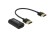 Bild 0 DeLock Adapterkabel HDMI, VGA Metalgehäuse, Schwarz, Kabeltyp