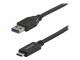 StarTech.com - 3 ft 1m USB to USB C Cable - USB 3.1 10Gpbs - USB-IF Certified (USB31AC1M)