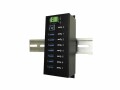 EXSYS USB-Hub EX-1187HMVS, Stromversorgung: Optionales Netzteil