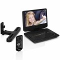 Lenco Lecno portabler DVD Player DVP-901 9", schwarz, Akku, USB