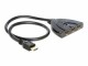 Bild 2 DeLock Verteiler 3 Port HDMI Switch 60cm 4K/30Hz, Bidirektional