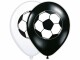 Folat Luftballon Fussball Schwarz/Weiss, 8 Stück