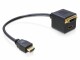 DeLock Monitorsplitter HDMI zu HDMI und DVI-I