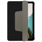 Macally Bookstand Case - Hochwertige Schutzhülle mit Stand- und Sleep-/Wakefunktion für iPad Mini 6G (2021) und Apple Pencil Halterung - Schwarz