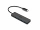 i-tec USB-Hub USB-C Slim Passive 4 Port, Stromversorgung: USB