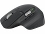 Logitech Maus MX Master 3S Graphite for Business, Maus-Typ