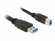 DeLock USB 3.0-Kabel A - B 1m, Ausrichtung