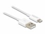 DeLock USB 2.0-Kabel USB A - Lightning 0.15 m
