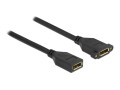 DeLock Verlängerungskabel DisplayPort - DisplayPort, 0.3 m