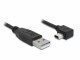 DeLock USB-mini-Kabel 0.5m A-MiniB(5-Pol), USB 2.0, Mini-B