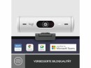 Logitech Webcam Brio 500 Weiss, Eingebautes Mikrofon: Ja