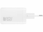 4smarts USB-Wandladegerät PDPlug Dual 2x USB-C 45 W GaN