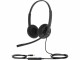 Yealink UH34 Dual Teams - Headset - on-ear - wired - USB - black