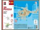 Marabu Holzartikel 3D Puzzle, Helikopter, Breite: 26 cm, Höhe