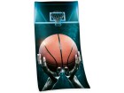 Herding Duschtuch Basketball 75 x 150 cm, Blau/Orange/Schwarz