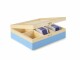 Ibili Teebeutel-Box 6 Fächer, Blau/Braun, Detailfarbe: Blau
