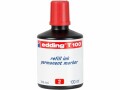 edding Nachfülltinte T 100 Permanentmarker 100 ml, Rot