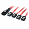 StarTech.com - 1m Serial Attached SCSI SAS Cable SFF-8087 4x Latching SATA