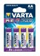 Varta Batterie Ultra Lithium AA 4 Stück, Batterietyp: AA