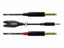 Cordial Audio-Kabel 3,5 mm Klinke - 6,3 mm Klinke