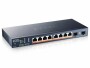 ZyXEL PoE++ Switch XMG1915-10EP 10 Port, SFP Anschlüsse: 0