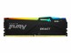 Kingston DDR5-RAM FURY Beast RGB 6000 MHz 1x 8