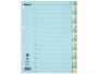 Biella Register A4 1 - 31 Karton, Einteilung: 1-31