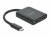 Bild 0 DeLock 2-Port Signalsplitter USB-C ? HDMI, MST/VXP support, Anzahl