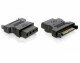 DeLock SATA zu Molex Adapter, Stromanschlussadapter für