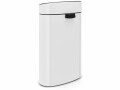 Brabantia Abfalleimer Touch Bin 40 l, White, Anzahl Behälter