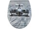 diaqua® Toilettensitz Racing Duroplast, Breite: 37.5 cm, Länge: 46